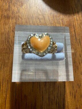 Far Fetched Gems by slp - Chained Heart - Yellow